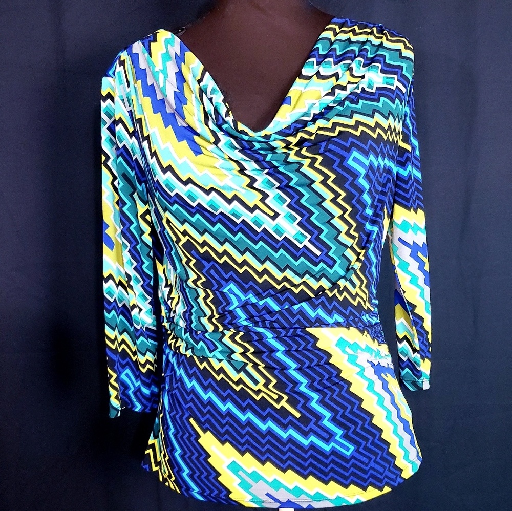 STYLE & CO COWL NECK TOP